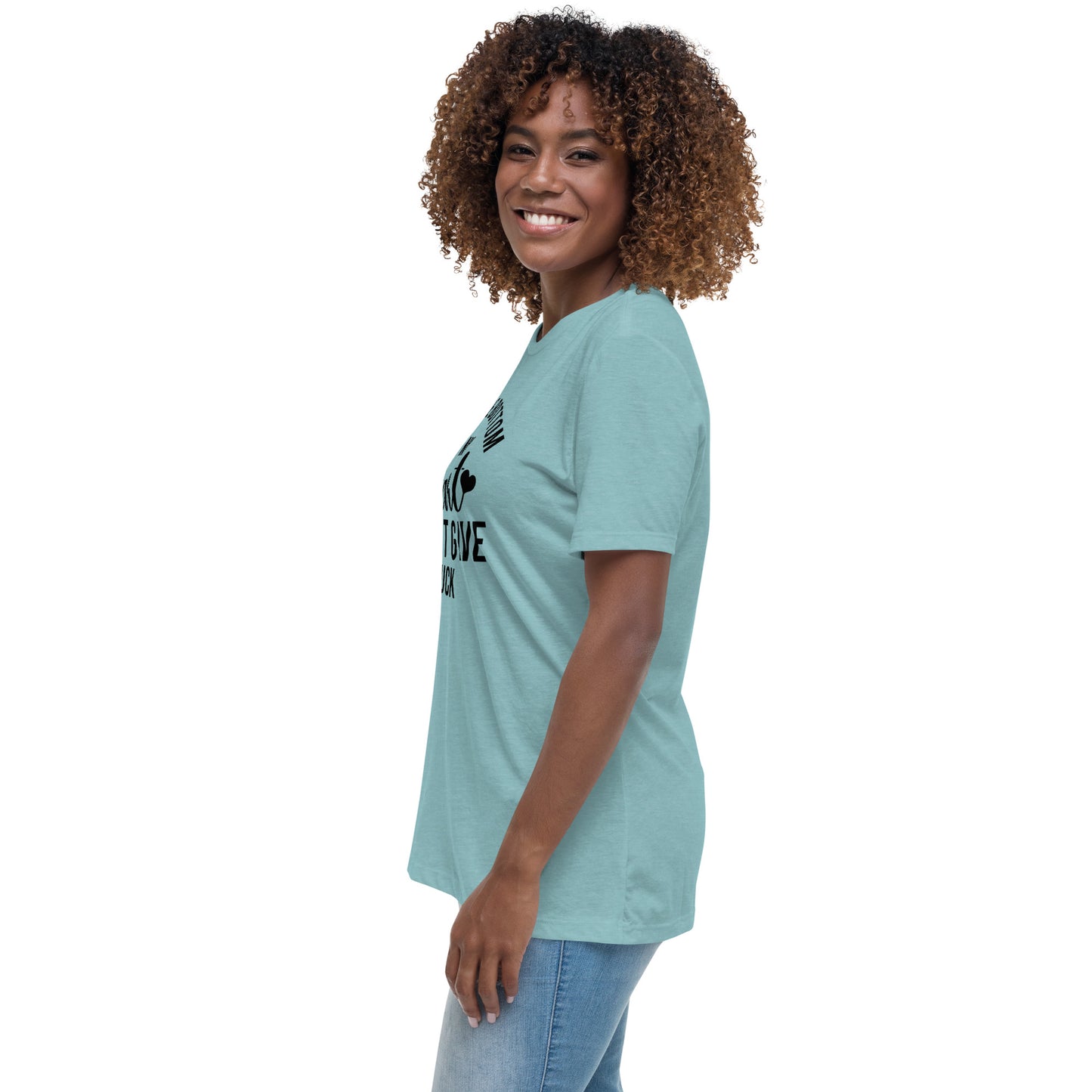 Women's Don't Give A Fuck Relaxed T-Shirt