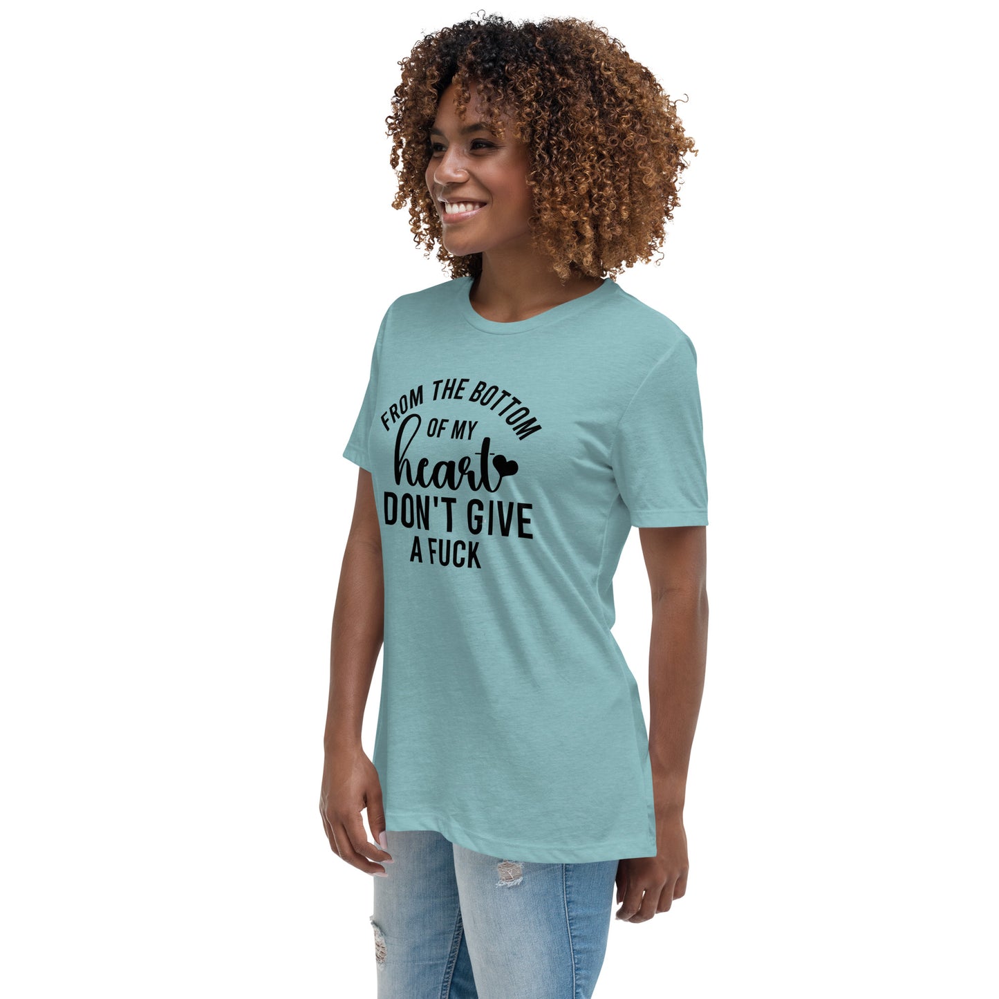 Women's Don't Give A Fuck Relaxed T-Shirt