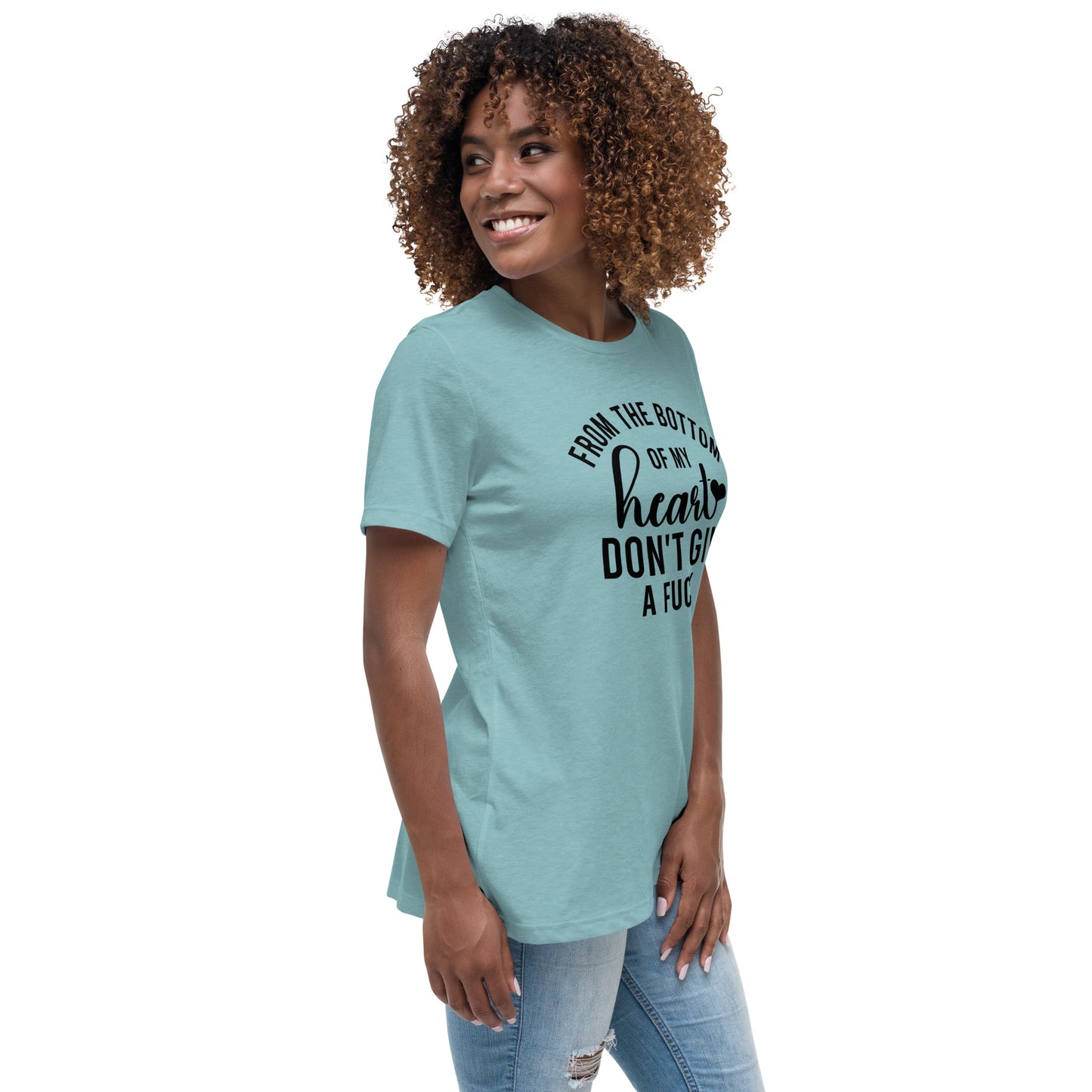 Women's Don't Give A Fuck Relaxed T-Shirt