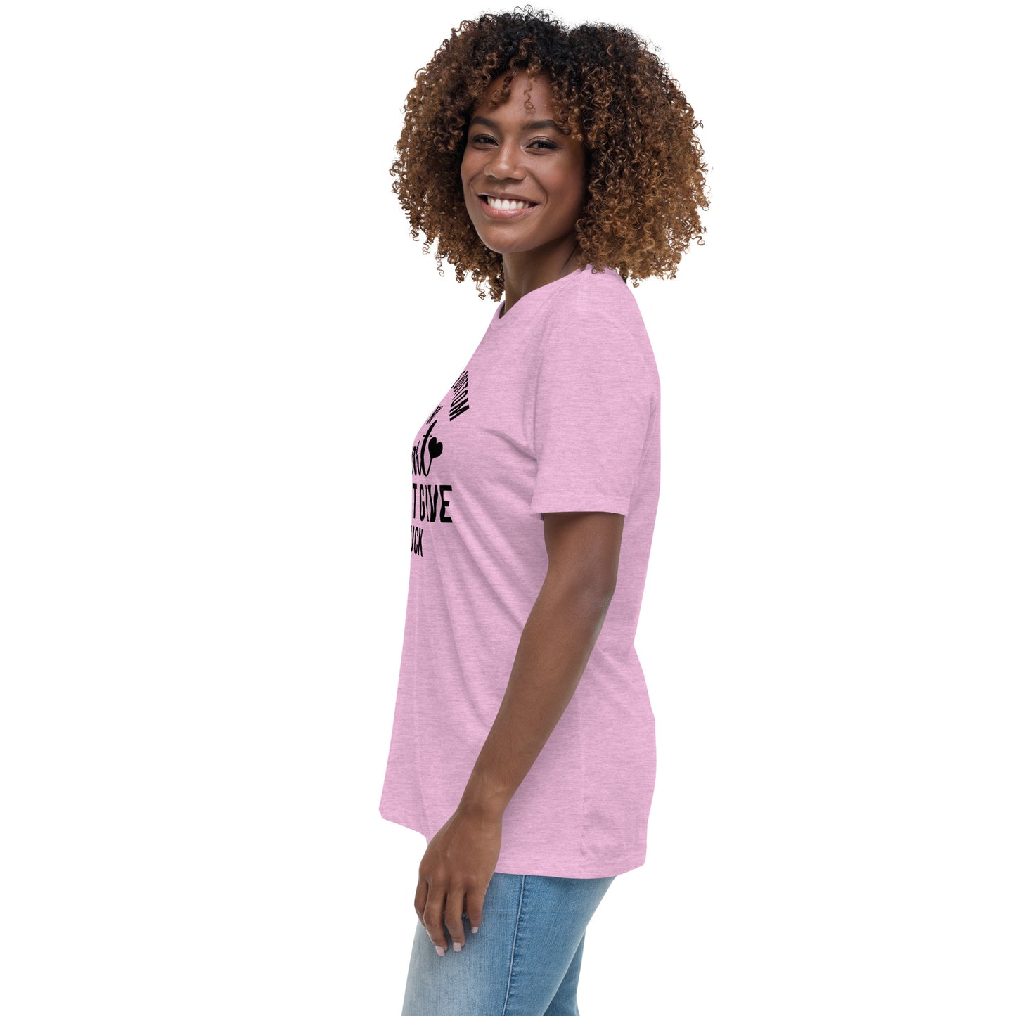 Women's Don't Give A Fuck Relaxed T-Shirt