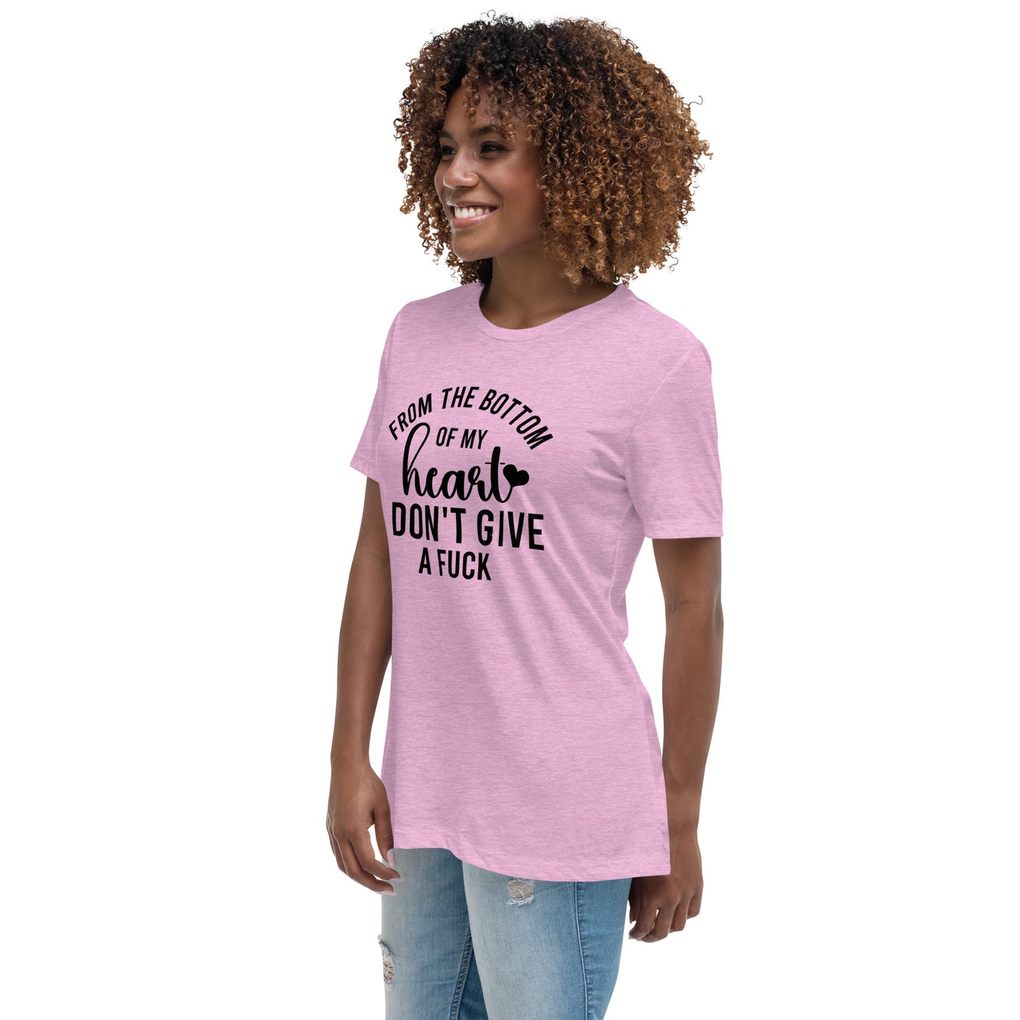 Women's Don't Give A Fuck Relaxed T-Shirt